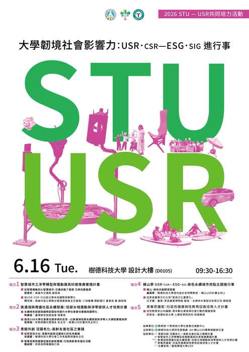 (轉知)樹德科技大學辦理SIG共培活動「大學韌境社會影響力：USR．CSR—ESG．SIG」進行事」交流論壇圖片